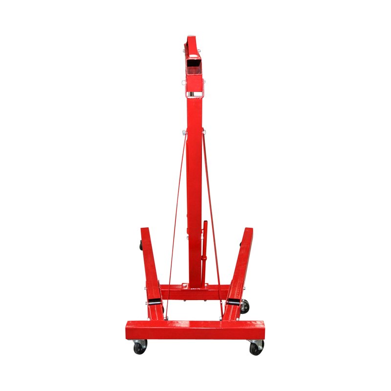 Macara hidraulica pliabila tip girafa pentru atelier 2T